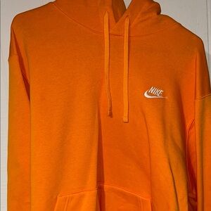 Nike Men's Bright Orange Hoodie